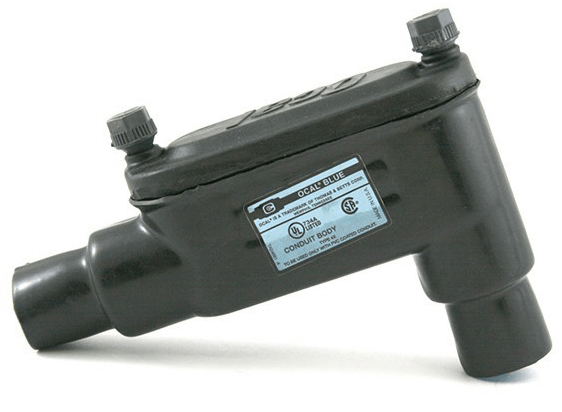 T & B Ocal-PVC Coated, Form 7 Conduit Body